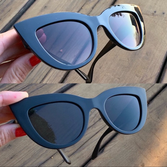 ♡ Cat Eye ♡ Luxury Sunglasses - Picture 4 of 7